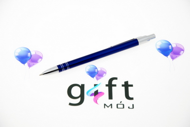 Twoje długopisy z grawerem model: D BOND granatowy