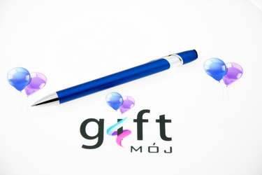 Stworzony dla Ciebie długopis grawer model: D GENIUS niebieski